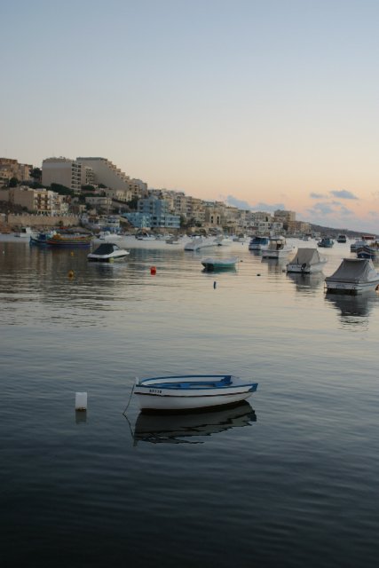 Quiet harbour in the morning